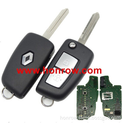 New arrival Original Renault 2 button remtoe key with 434mhz and 4A chip